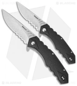 CRKT Ruger Knives Follow-Through Compact Flipper Knife (3.25" Stonewash) R1703 -CRKT Knives Store ruger knives r1704 size cm